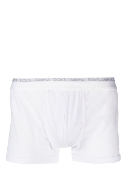 DOLCE&GABBANA logo-waistband cotton boxers