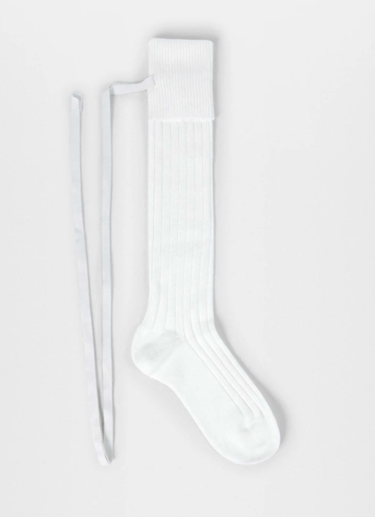 JOST KNEE-HIGH SOCKS WITH RIBBON DETAIL (PAIR) MER