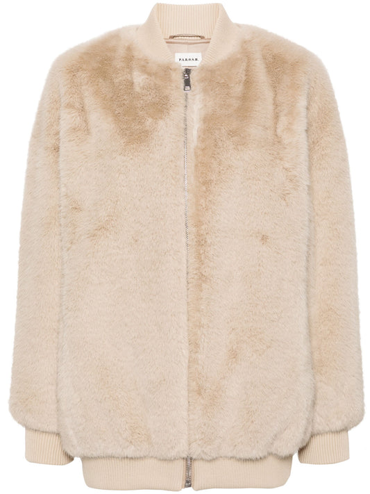 Pathos faux-fur coat