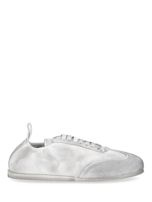 SAMI SOFT LOW-TOP BOXING SNEAKERS CALF & SUEDE SKI