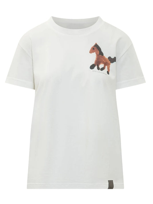 WATERCOLOUR HORSE T SHIRT