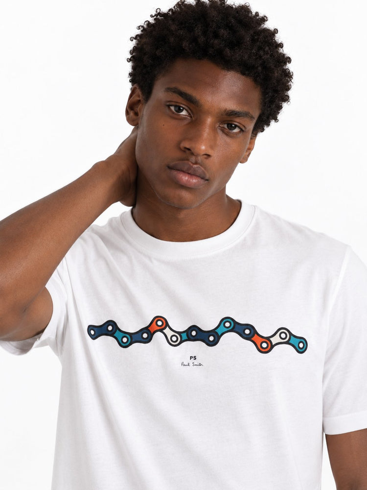 MENS REG FIT T SHIRT CHAIN