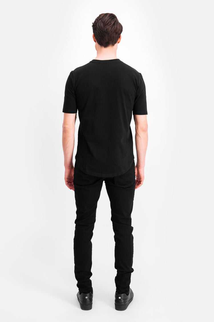 BALR.  BRAND ATHLETIC T-SHIRT MEN BLACK