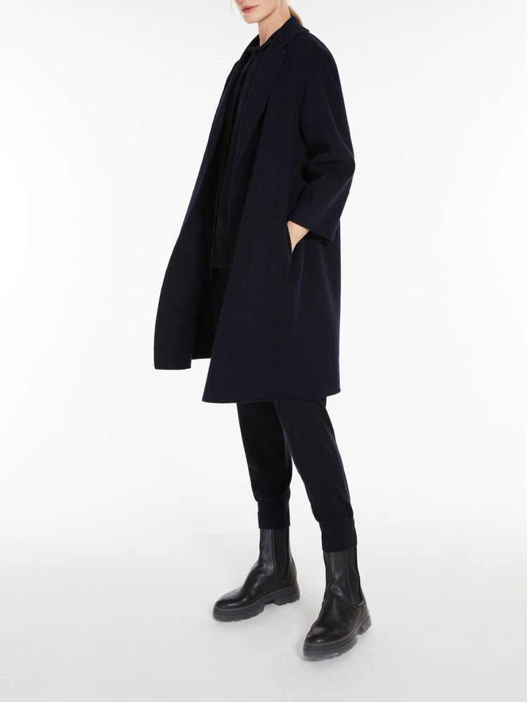 Arona double-faced short wool coat