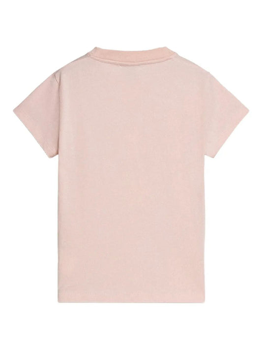 STAR GIRL'S T-SHIRT S/S LOGO TONAL PRINT