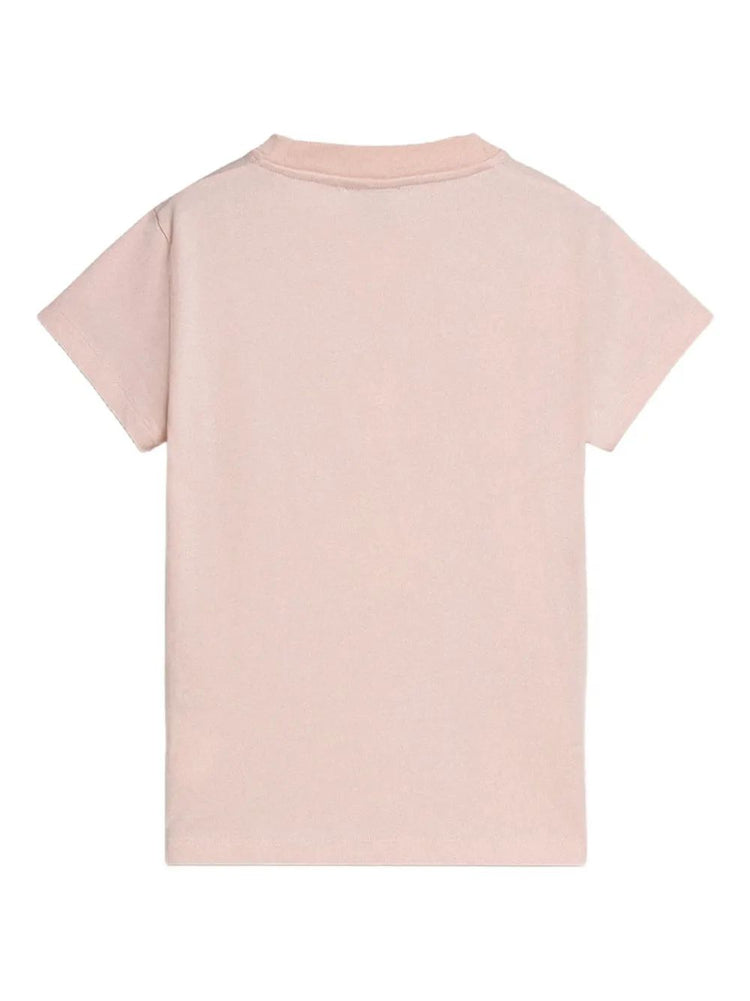 STAR GIRL'S T-SHIRT S/S LOGO TONAL PRINT