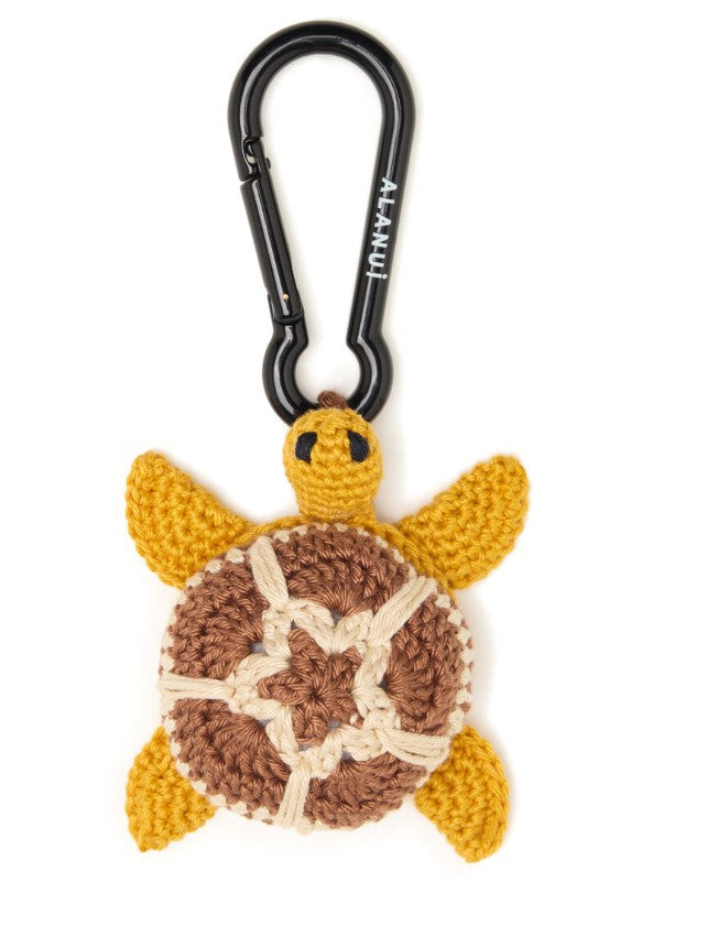HANDMADE TURTLE CROCHET KEY TURQUOISE  P