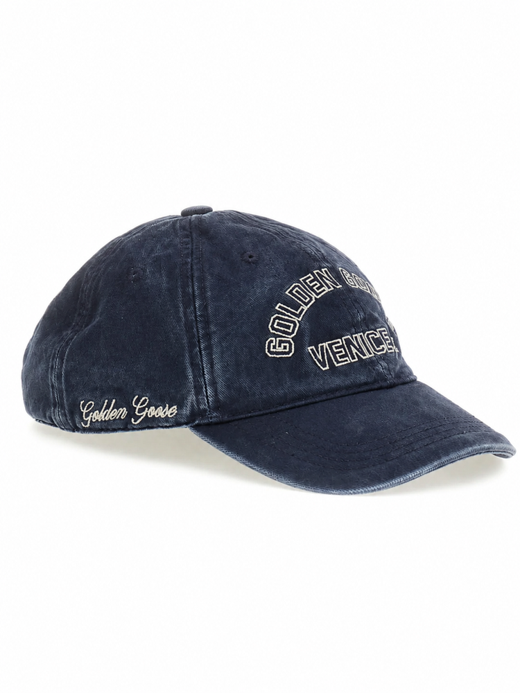 JOURNEY BASEBALL CAP/ WASHED COTTON TWILL/ GOLDEN VENICE EMB