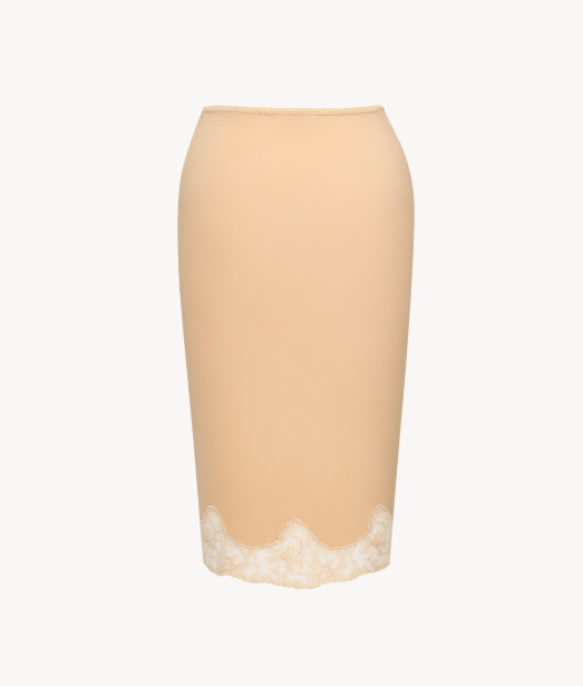 JUPE CREPE DE CHINE DE SOIE