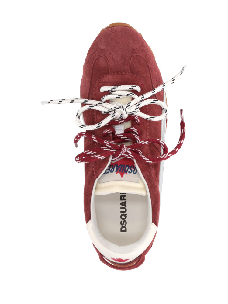 Lace-Up Low Top Sneakers