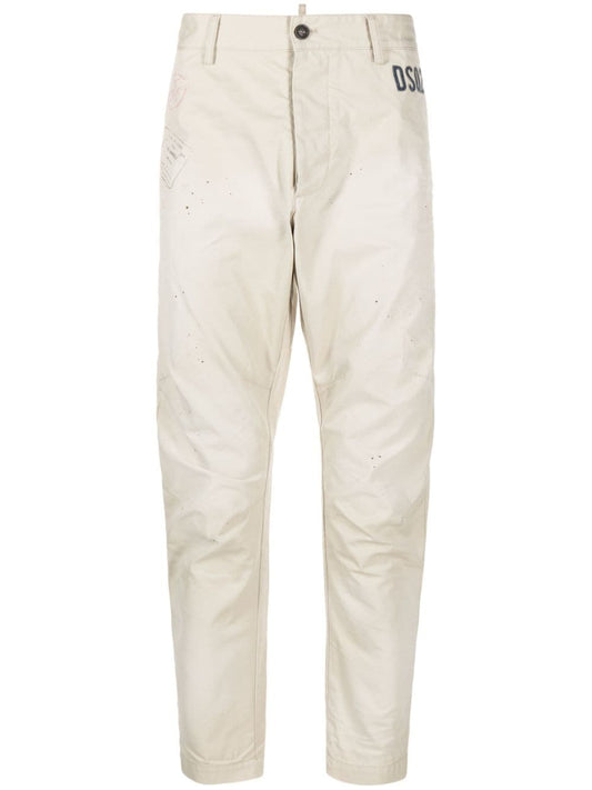 Sexy cotton chino trousers