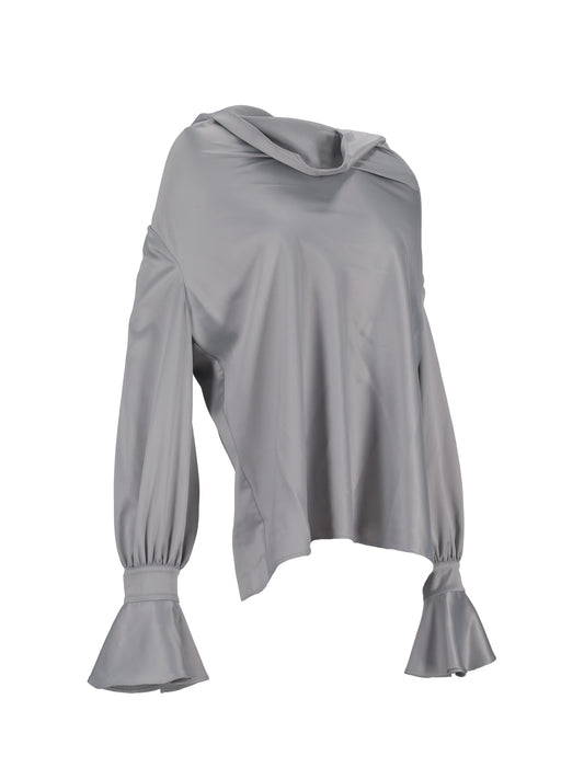 FILIPA BLUSA CREPE SATIN