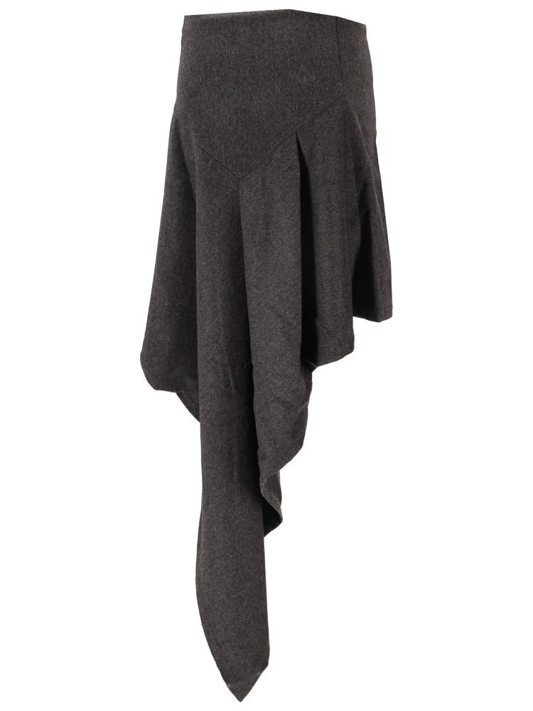 CASCATA SKIRT - Wool Flannel
