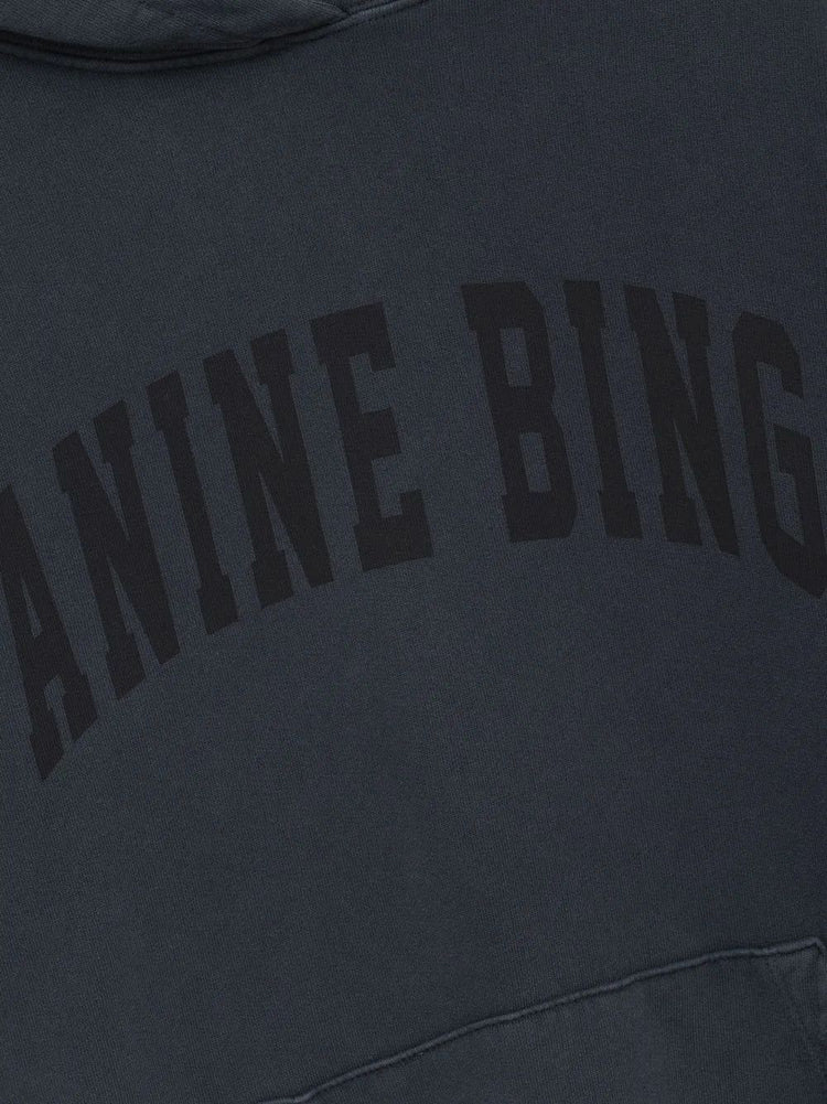 HARVEY SWEATSHIRT  DARK WASHED BLACK