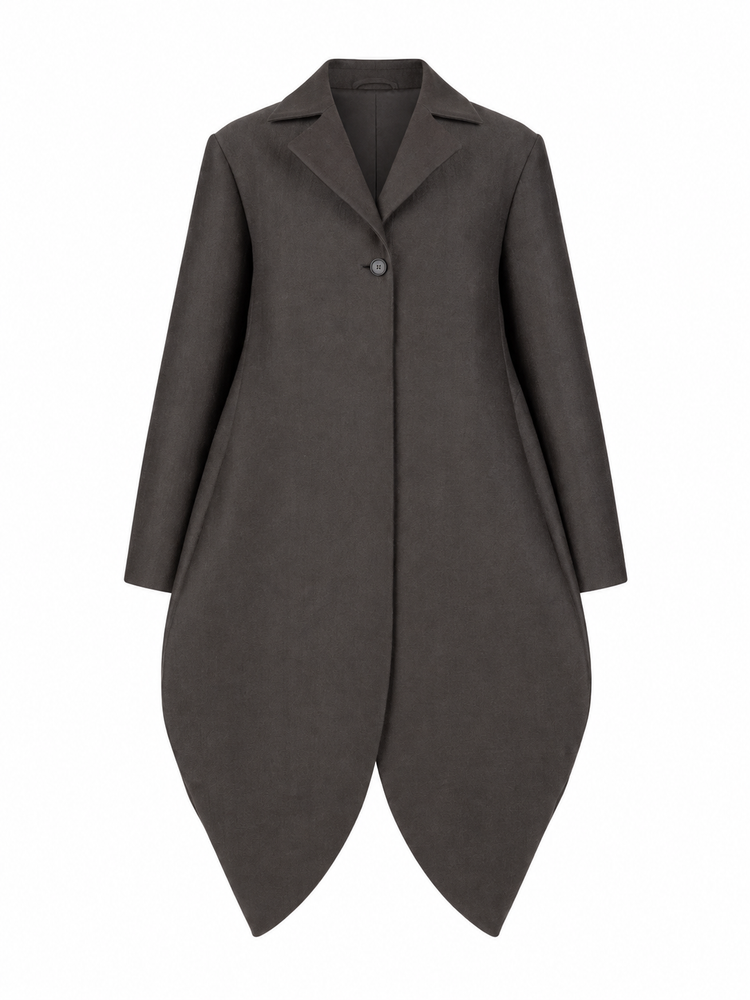 TULIPANO COAT - WOOL SILK BLEND