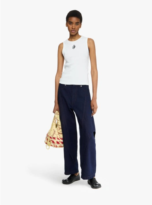 ANCHOR EMBROIDERY VEST