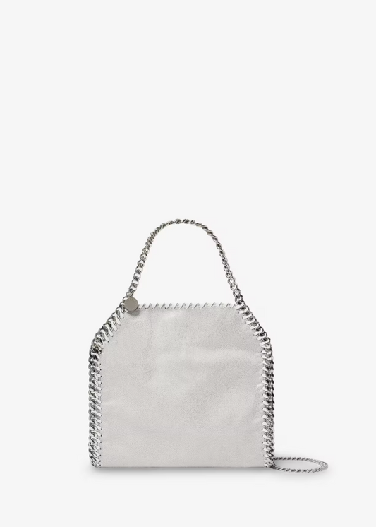 Falabella Mini Bag Eco Shaggy Deer w/stainless steel chain