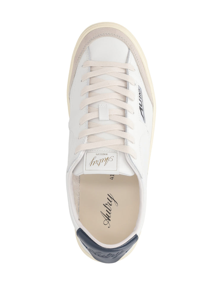WINDSCAPE LOW MAN LEAT/SUE WHT/SPACE
