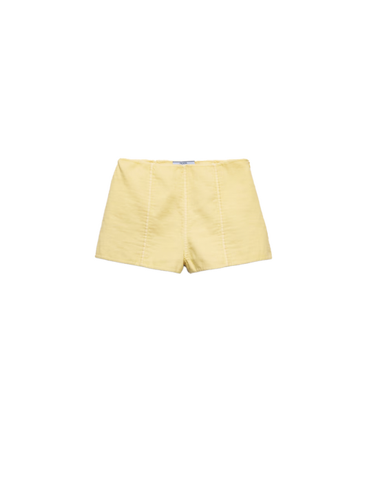 double cotton shorts