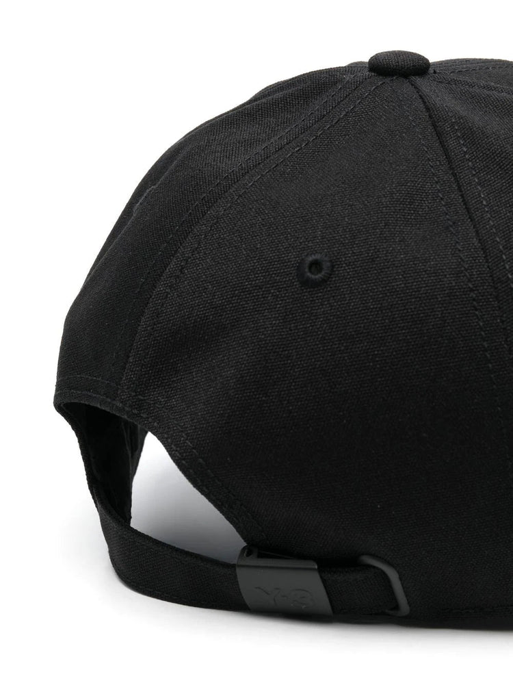 Y-3 LOGO CAP BLACK