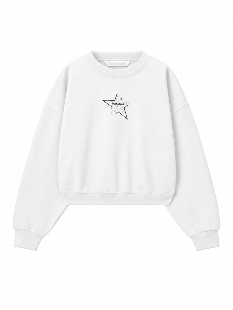 ICON PALM LOOSE CROP CREW