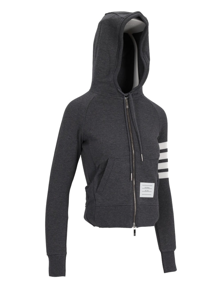 ZIP HOODIE W/ ENGINEERED 4 BAR IN CLASSIC LOOPBACK