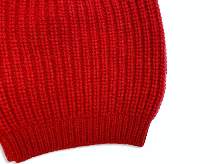 LA ROSE beanie la scala rosso