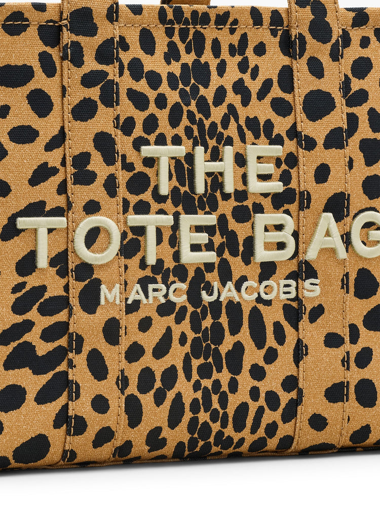 The Medium Cheetah Canvas Tote Bag