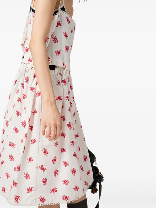 ABITI POPELINE FIAMMATO