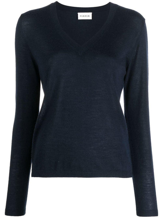 PAROSH V-neck cashmere jumper