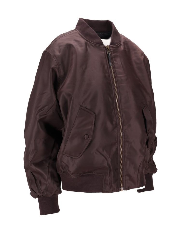 LEON BOMBER - DEEP BROWN