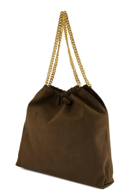 FALABELLA MEDIUM DRAWSTRING ALTER SUEDE