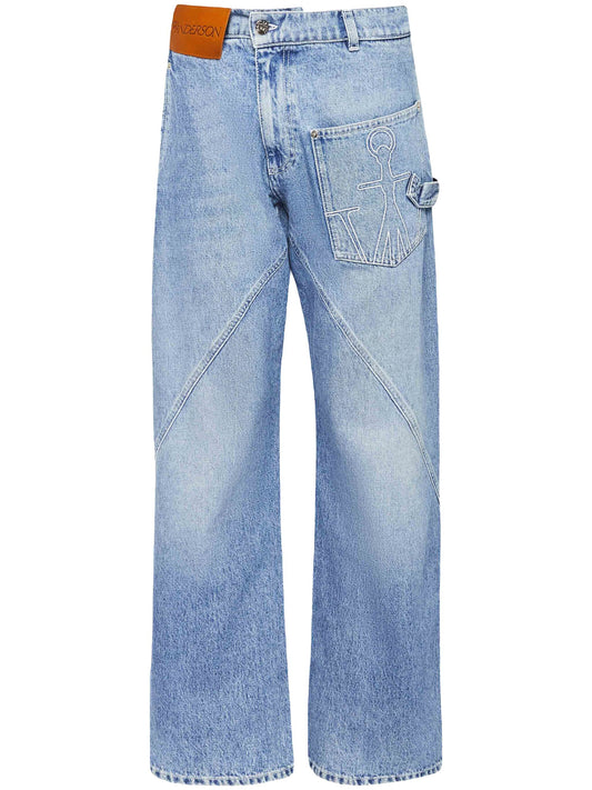 twisted workwear jeans