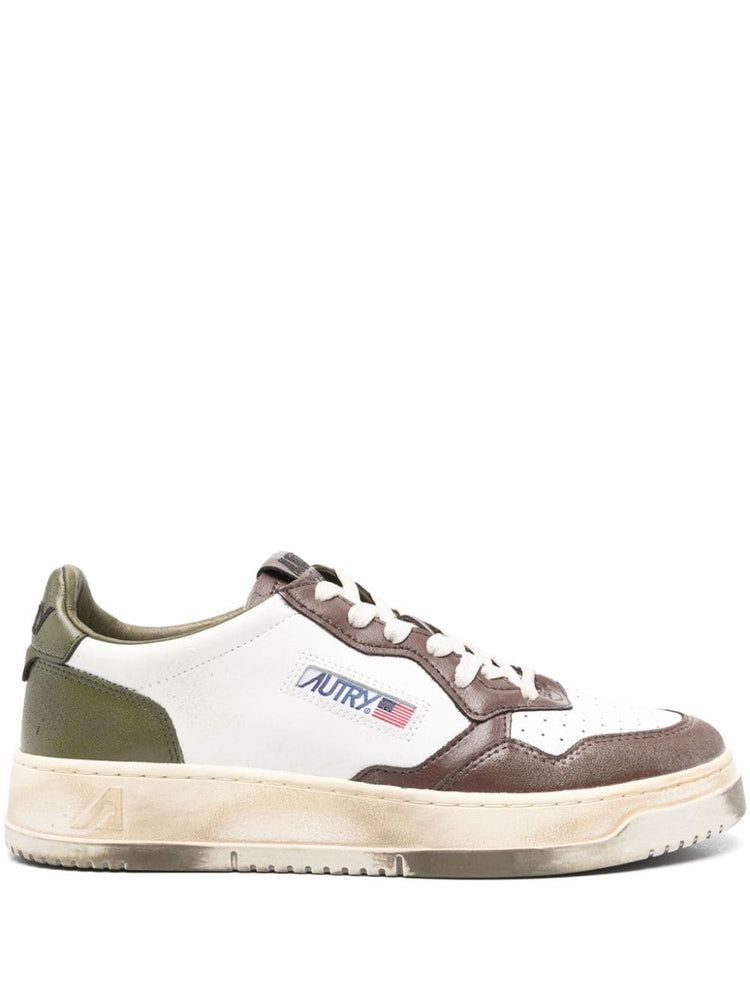 Sup Vint Low leather sneakers