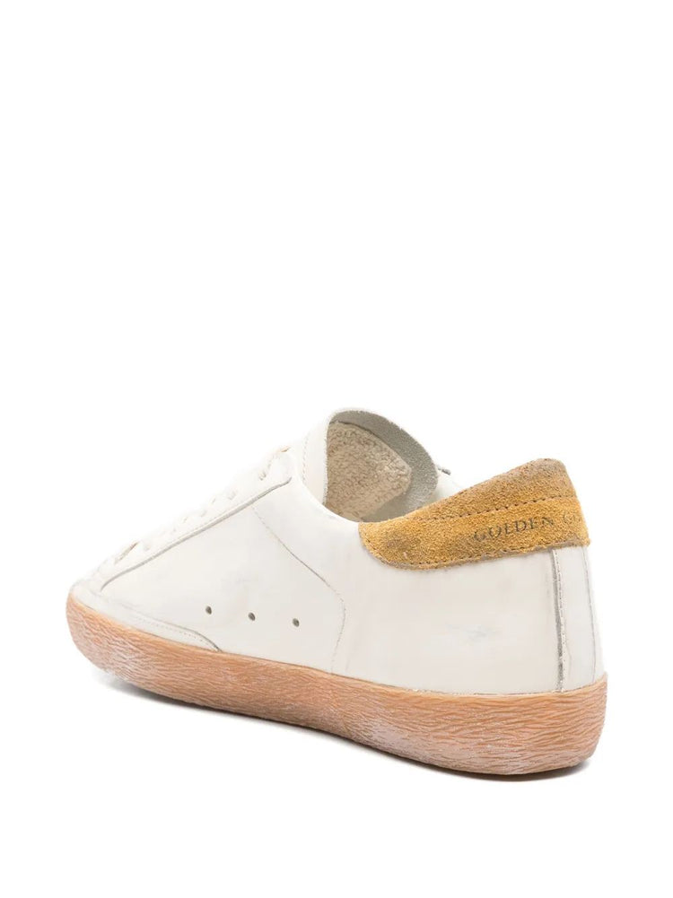 SUPER STAR LEATHER UPPER TOE AND TONGUE SUEDE STAR AND HEEL