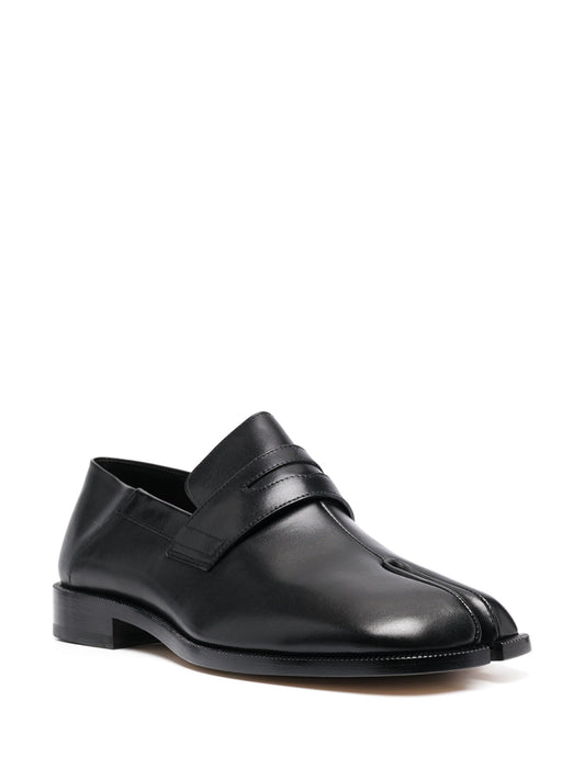 Tabi leather loafers