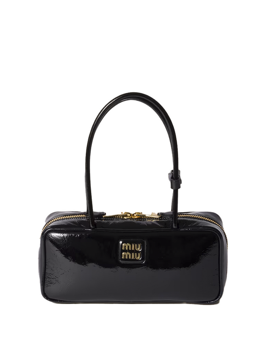 Beau naplak patent leather bag