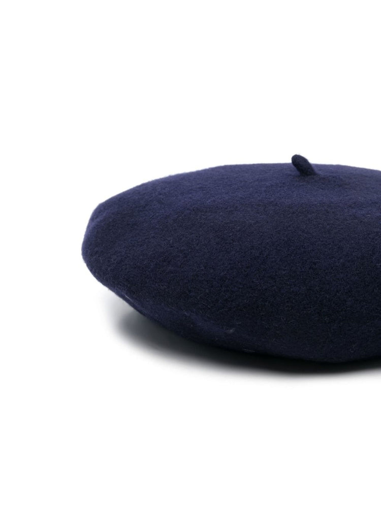 four-stitch wool beret