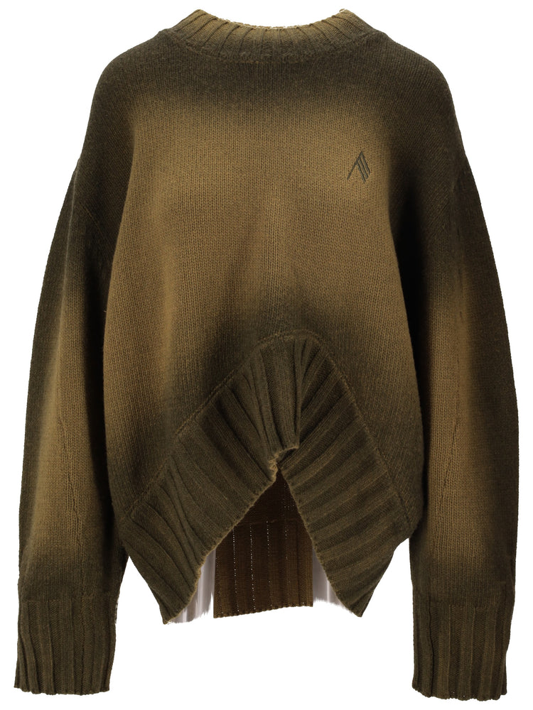 Sweater Sprayed wool cachemire