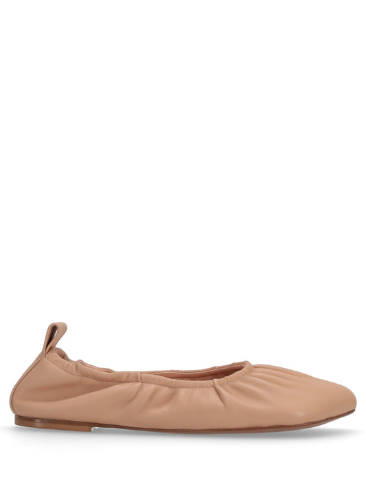 OBLIQUA SOFT BALLERINAS - Calfskin Leather