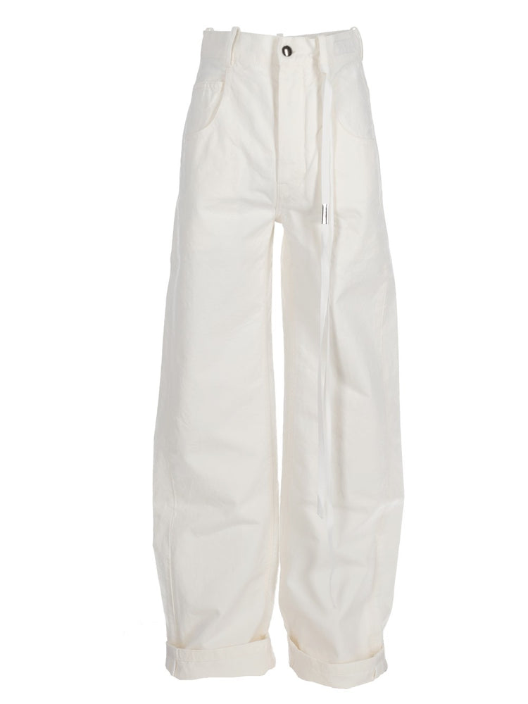 CLAIRE 5-POCKETS COMFORT TROUSERS NATURAL WASH COT