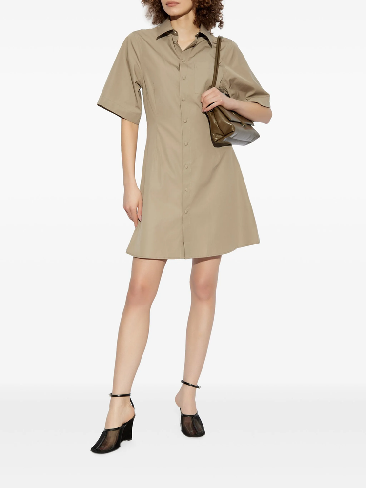 cotton shirt dress