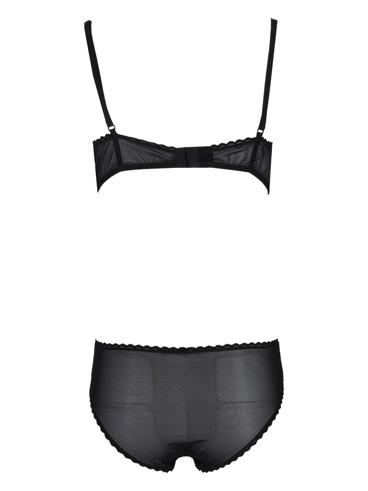 LAURA URBINATI  triangle bra with support black