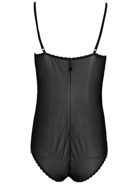 LAURA URBINATI body stretch plumetis black