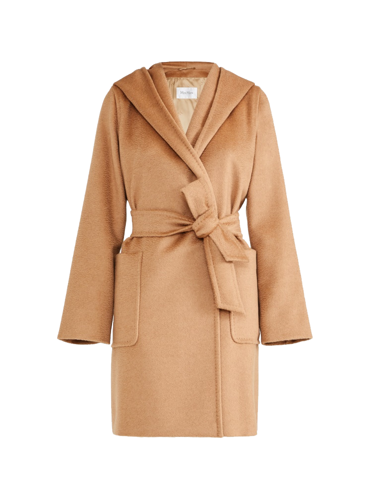 Rialto camel wool robe coat