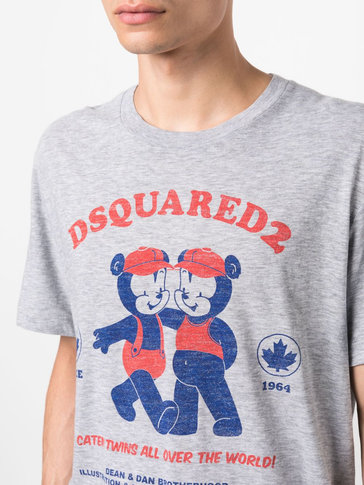 DSQUARED2 logo-print short-sleeve T-shirt