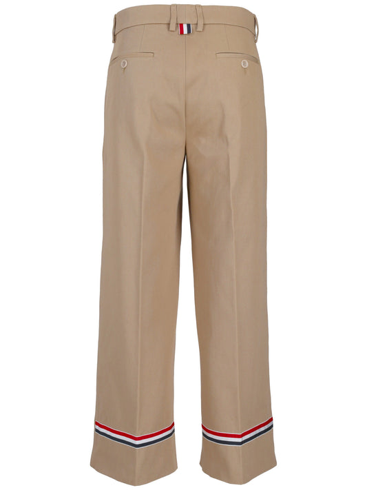 BELTLOOP CHINO IN COTTON GABARDINE