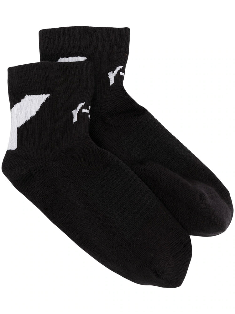 ADIDAS Y-3 intarsia-knit logo socks