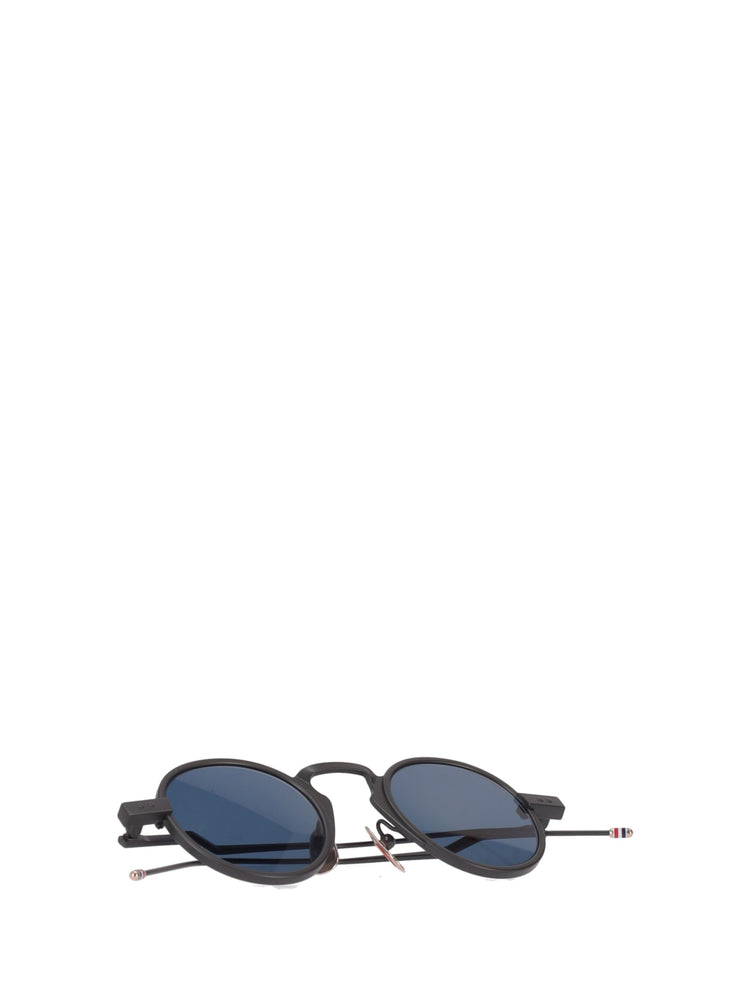 Acetate round sunglasses