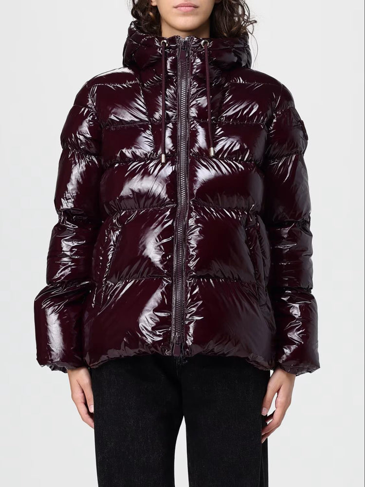 hooded puffer jacket